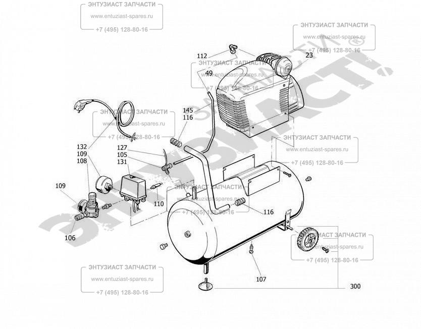 ЗАПЧАСТИ ДЛЯ КОМПРЕССОРА FUBAG AIR MASTER KIT (8213882KOA109) (КАТАЛОГ ...