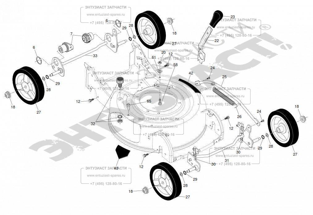 Husqvarna r 145 двигатель