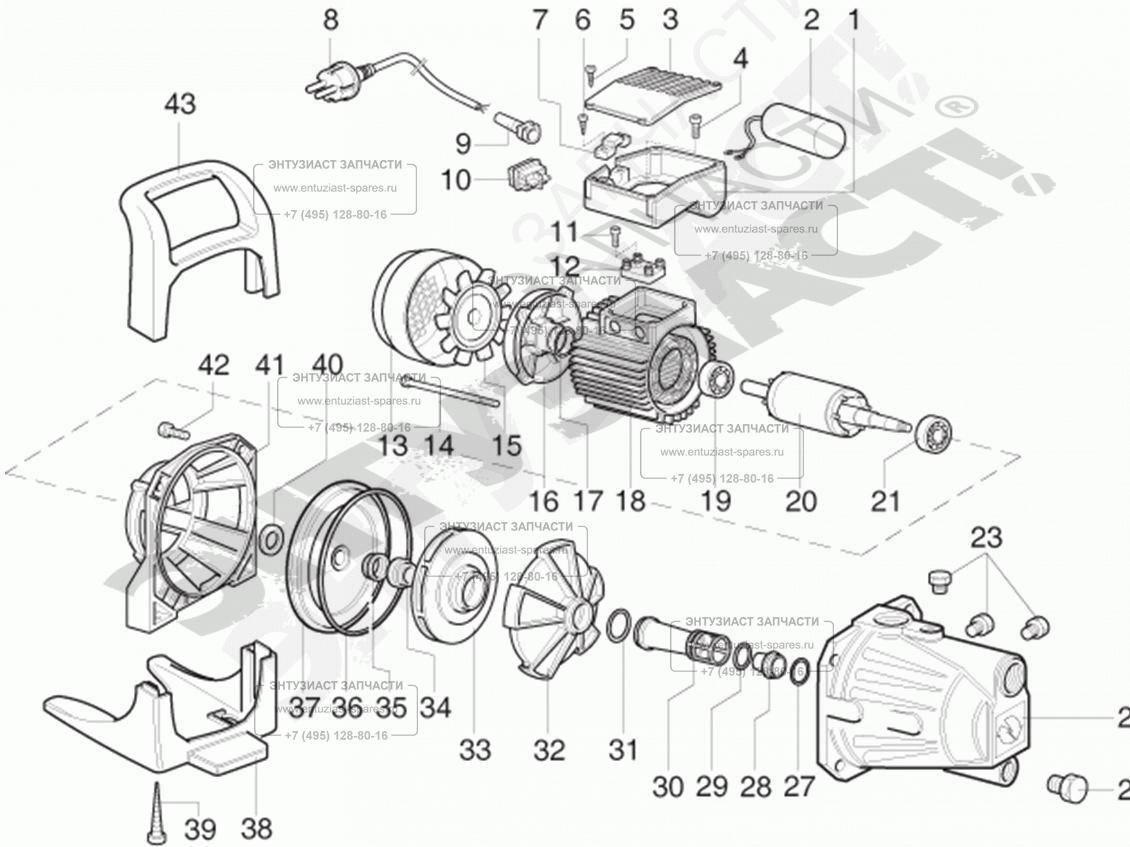 Запчасти для насосной станции MARINA (SPERONI) CAM 100/60 | Все для ...