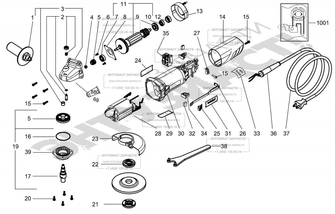 Metabo d72622 схема